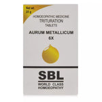 SBL Homeopathy Aurum Metallicum 6X Trituration Tablets 25gm