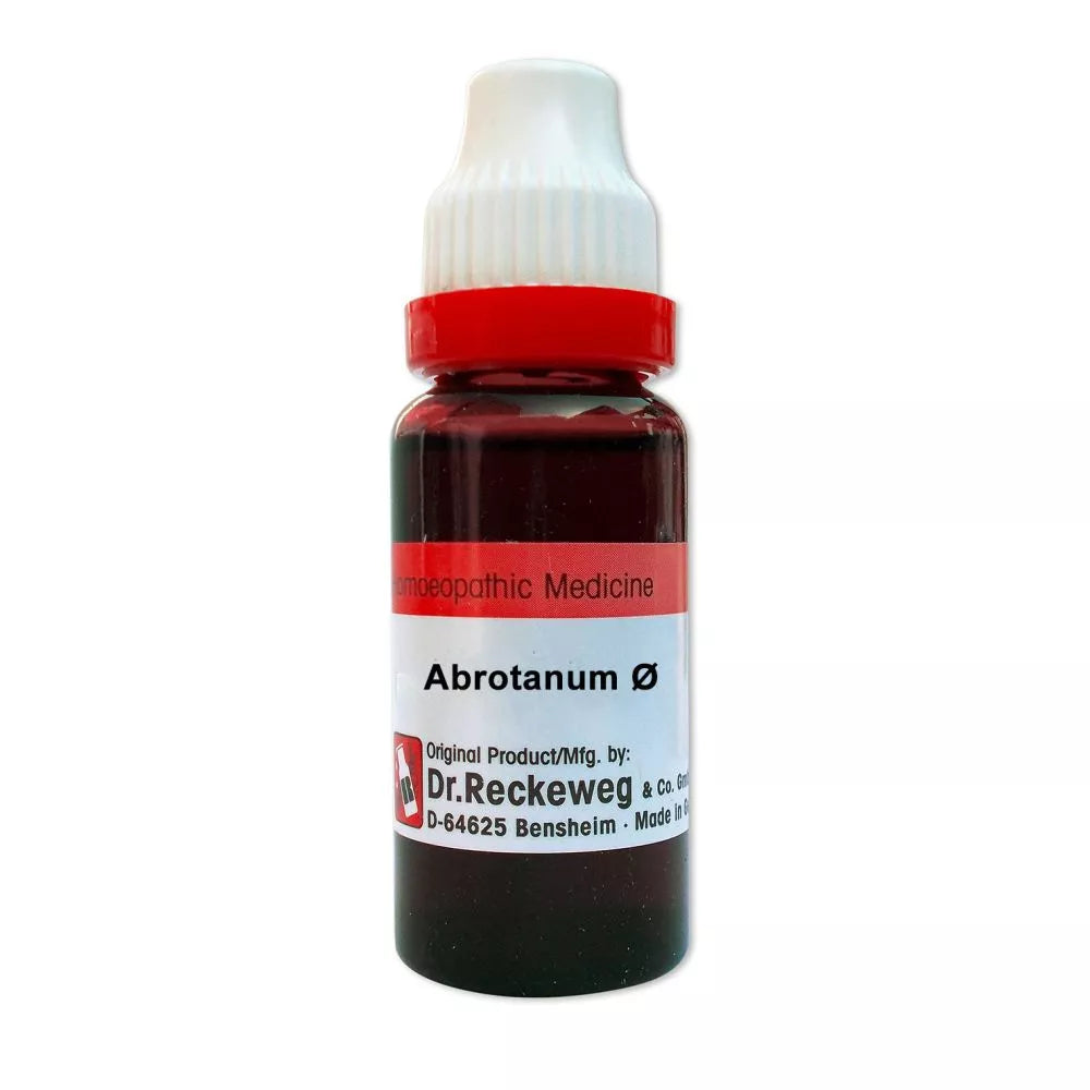 Dr Reckeweg Abrotanum Mother Tincture Q 20ml