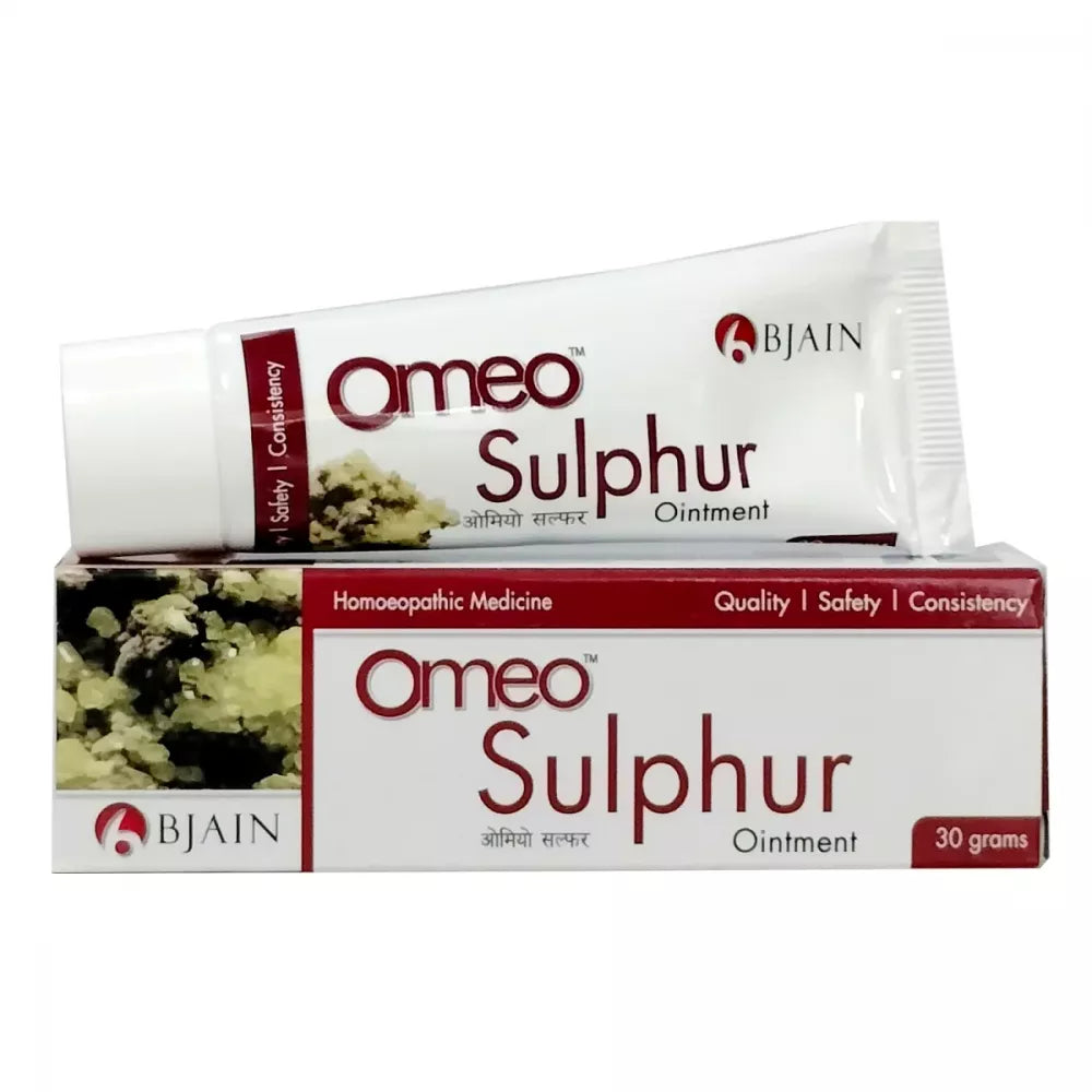 BJain Homeopathy Omeo Sulphur Ointment 30gm