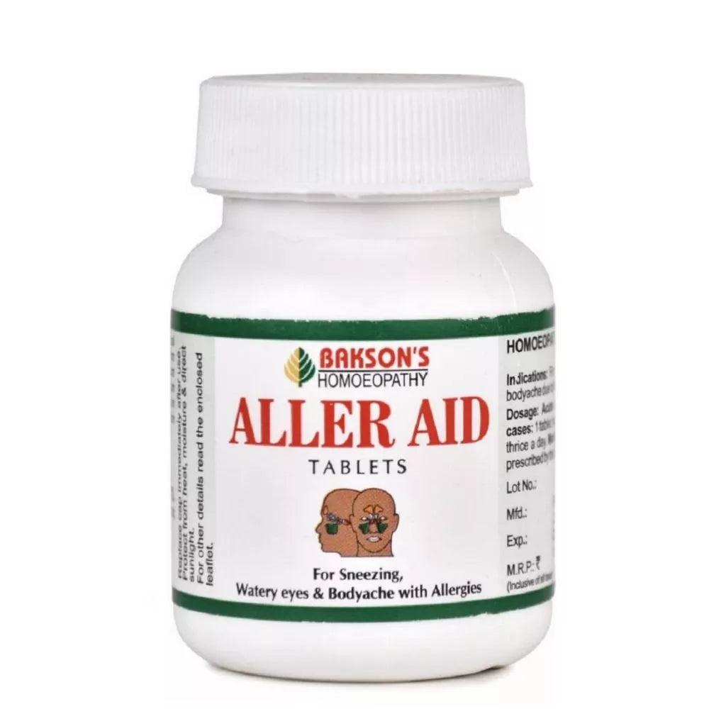 Bakson's Homeopathy Aller Aid Tablets -75 Tabs