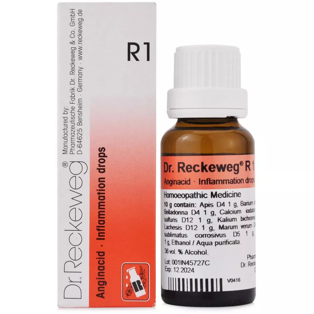 Dr Reckeweg R1 Anginacid Drops 22ml