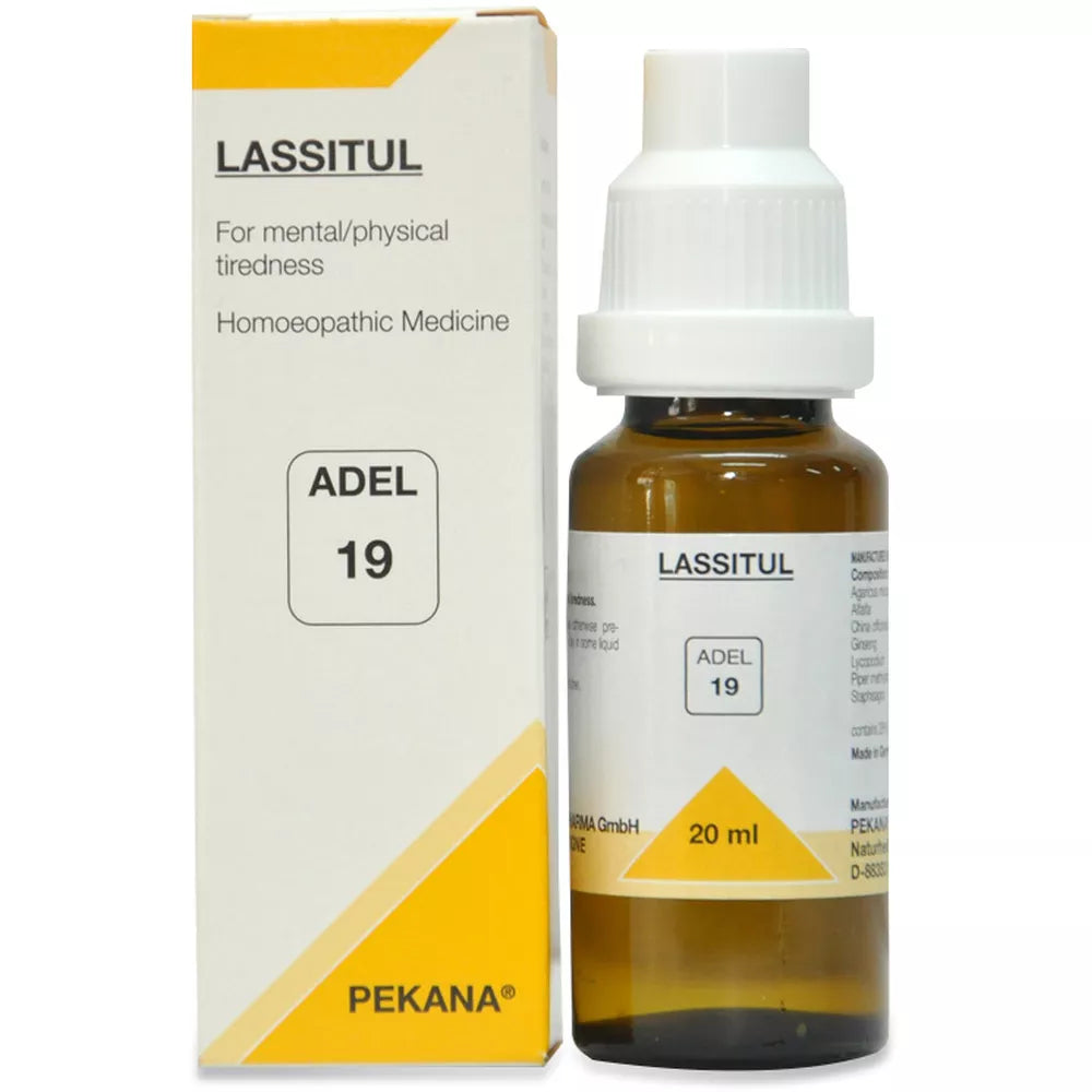 Adel Homeopathy Adel 19 Lassitul Drops 20ml