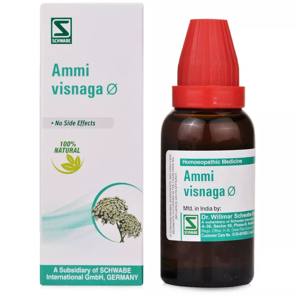 Dr Willmar Schwabe India Ammi Visnaga Q Mother Tincture 30ml