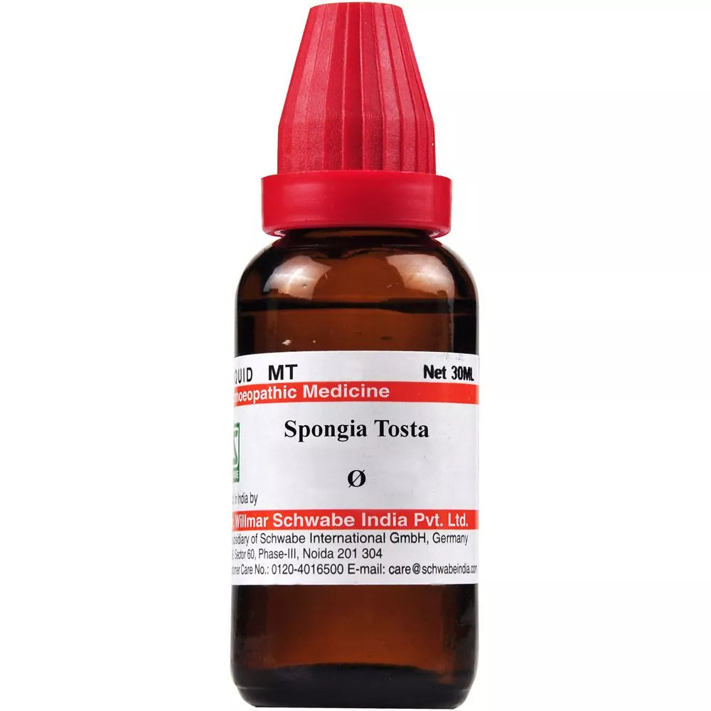 Dr Willmar Schwabe India Spongia Tosta Q Mother Tincture 30ml