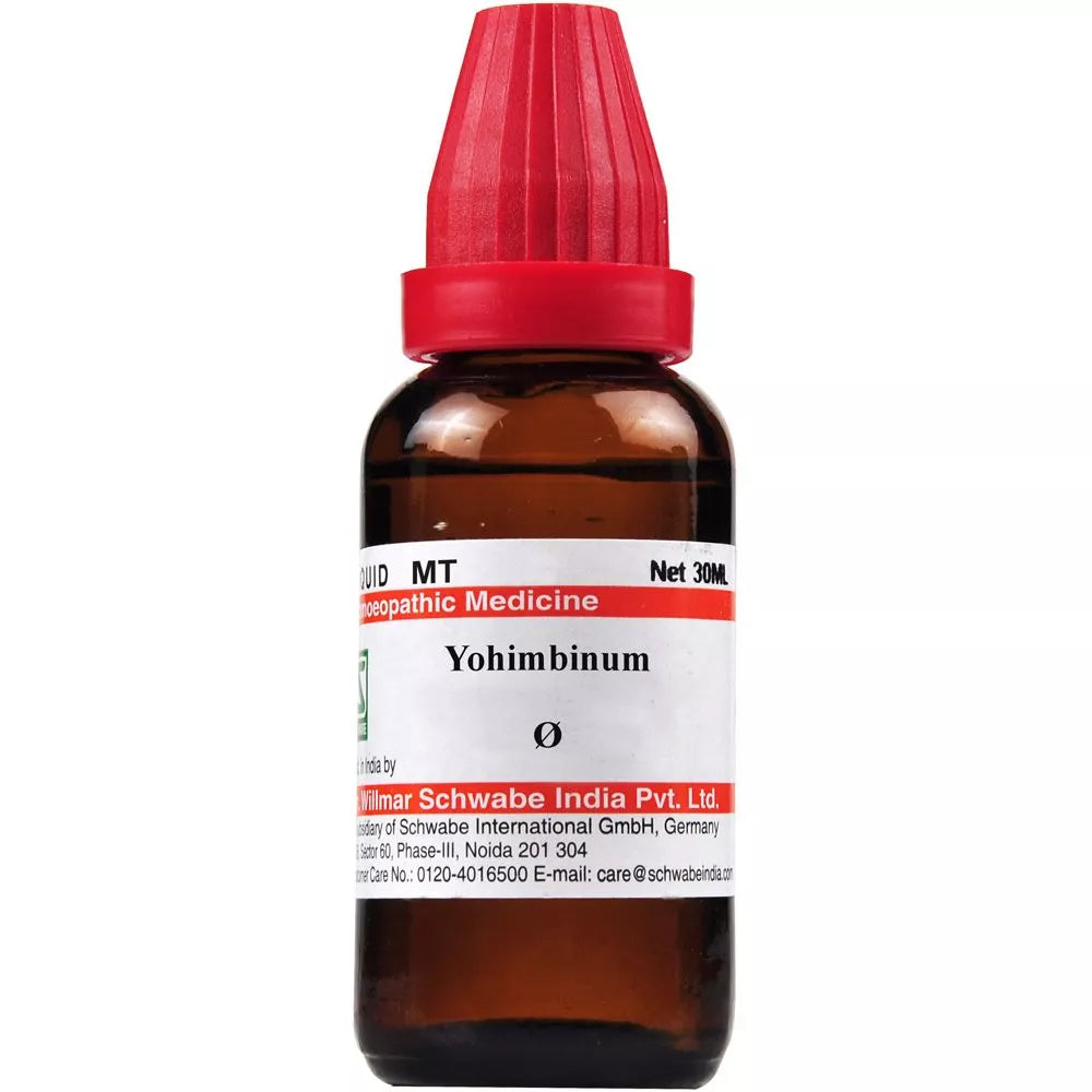Dr Willmar Schwabe India Yohimbinum Q Mother Tincture 30ml