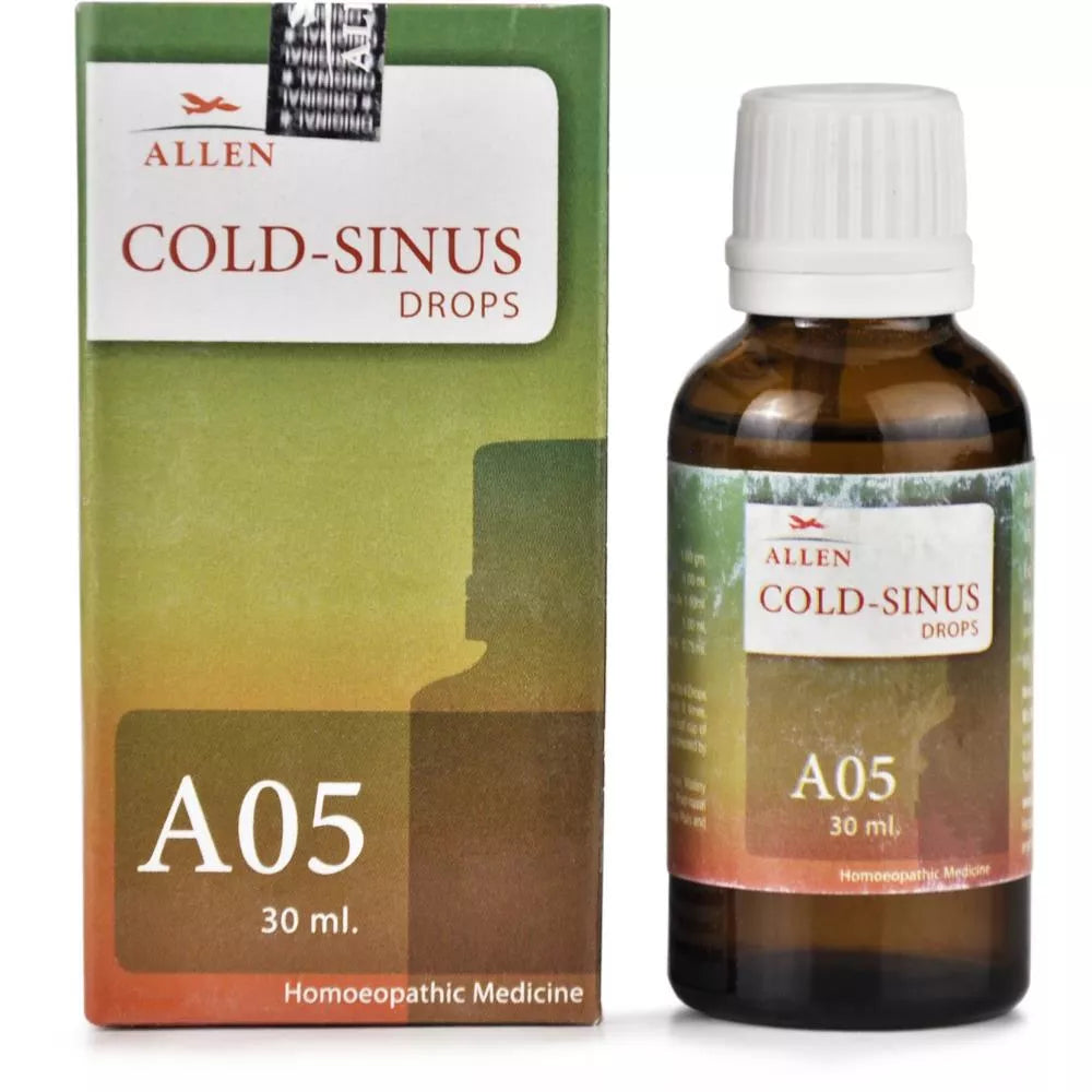 Allen Homeopathy A05 Cold Sinus Drops 30ml