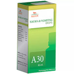 Allen Homeopathy A30 Nausea & Vomiting Drops 30ml